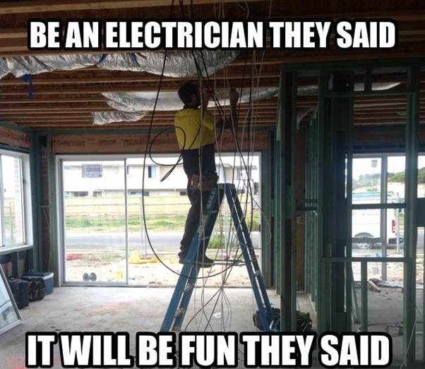 electrician memes