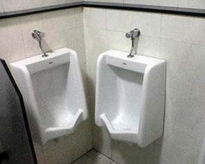 two urinals